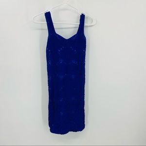 Free People Intimately Blue Bodycon Dress M/L